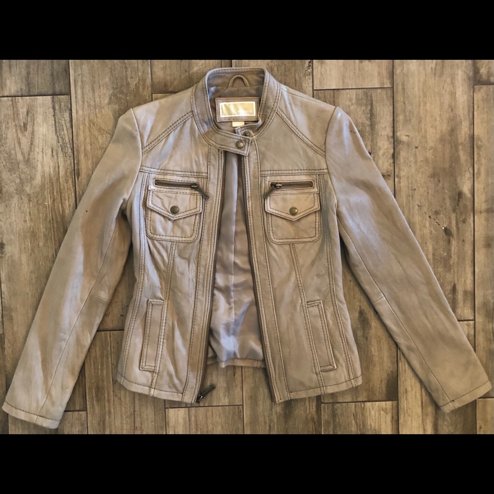 Michael Kors Leather Jacket